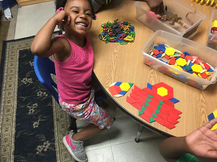 Children learning together