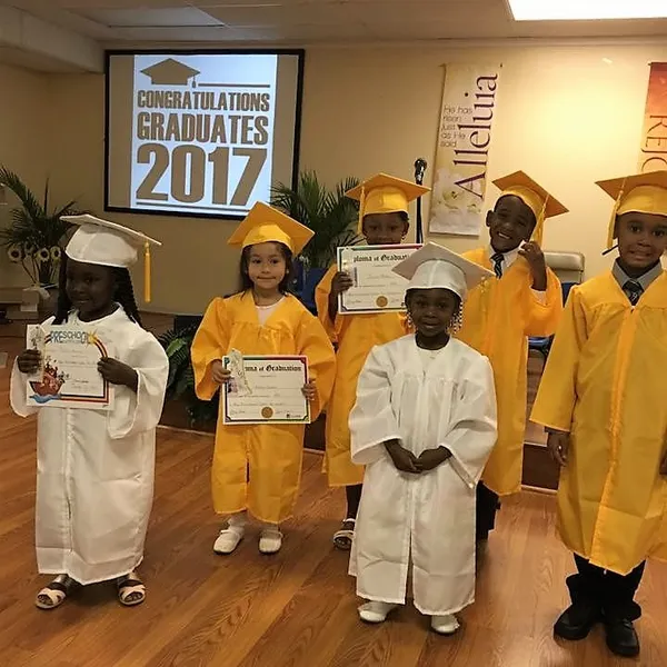 Children celebrating at NECFC